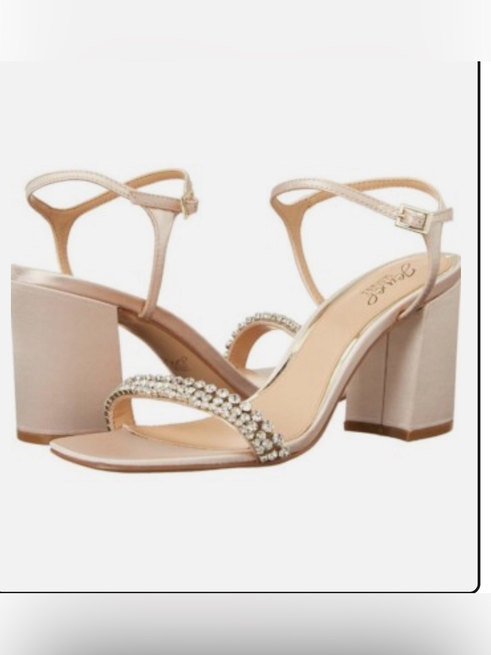 Jewel Badgley Mischka Lori Block Heel